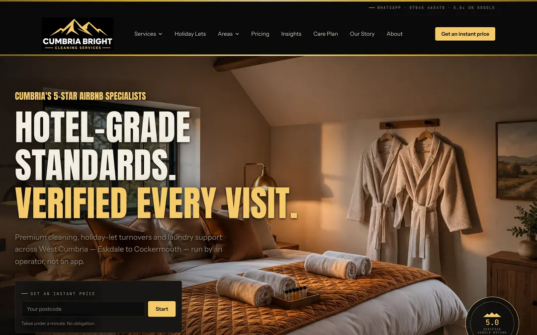 Cumbria Bright — Commercial cleaning